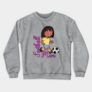 Football Mom Crewneck Sweatshirt